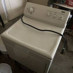Dryer. Works but doesn’t produce heat