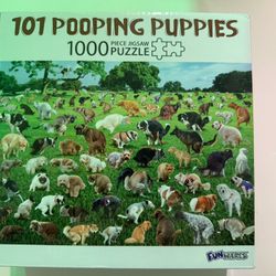 Puzzle Pooping Puppies 1000 PCs