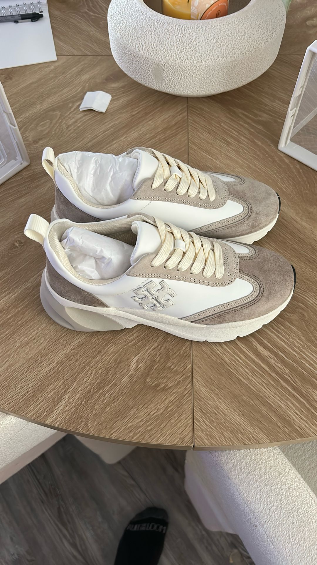 Tory Burch Good Luck Sneaker Suede