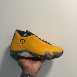 Jordan Retro 14s Yellow Ferraris 