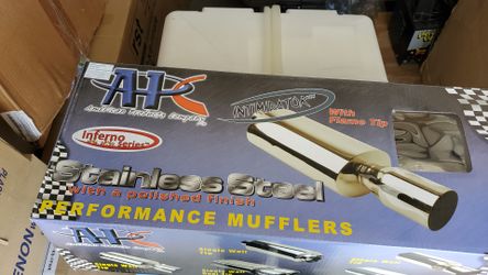 Muffler stainless steel