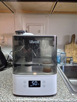 Levoit VeSync Classic 300S Ultrasonic Smart Humidifier,White, 1.58g/6L tested

The Levoit VeSync Classic 300S Ultrasonic Smart Humidifier in White is 