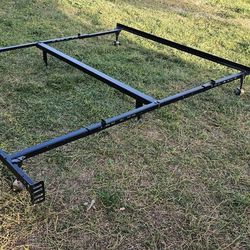 ** Thick Metal Bed Frame **(fits twin/full/Queen/ King size)