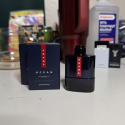 Prada Luna Rossa Ocean Eau De Perfum 9ml .3fl Oz Cologne Men’s