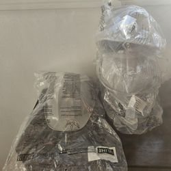 ULINE Grey Hard Hats brand new $10 each