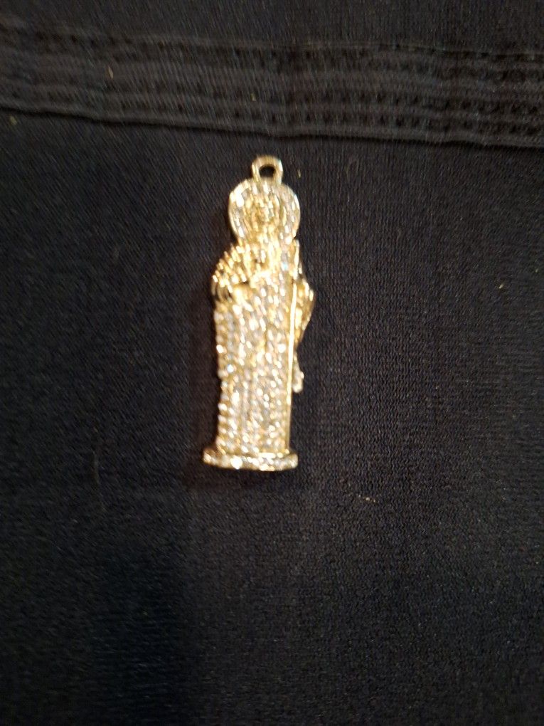 Gold Plated Saint Jude Pendant
