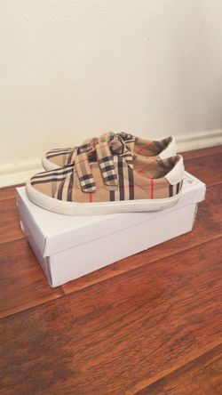 Burberry Vintage Check Low-Top Sneakers