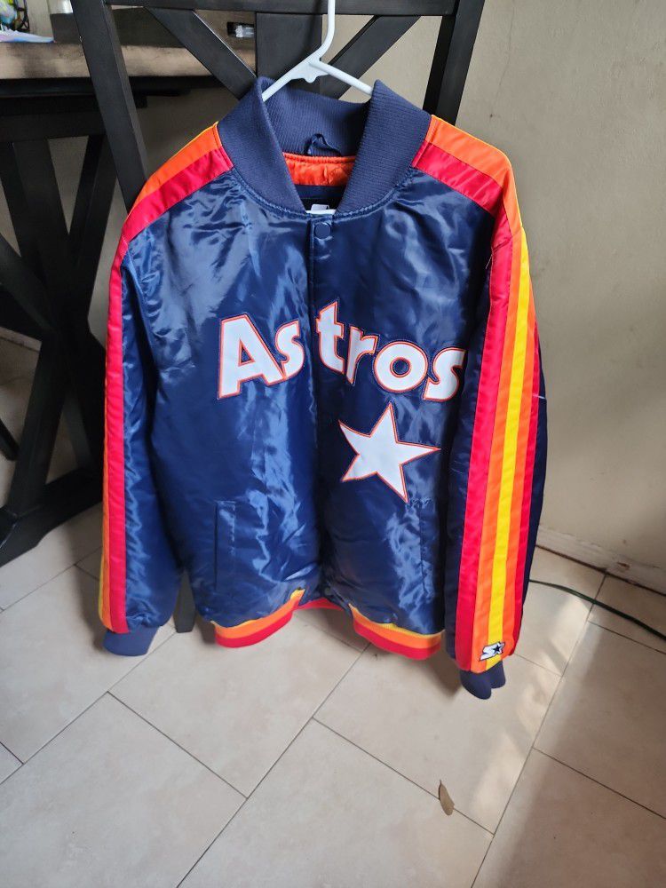 Astros Sequined Bomber Jacket