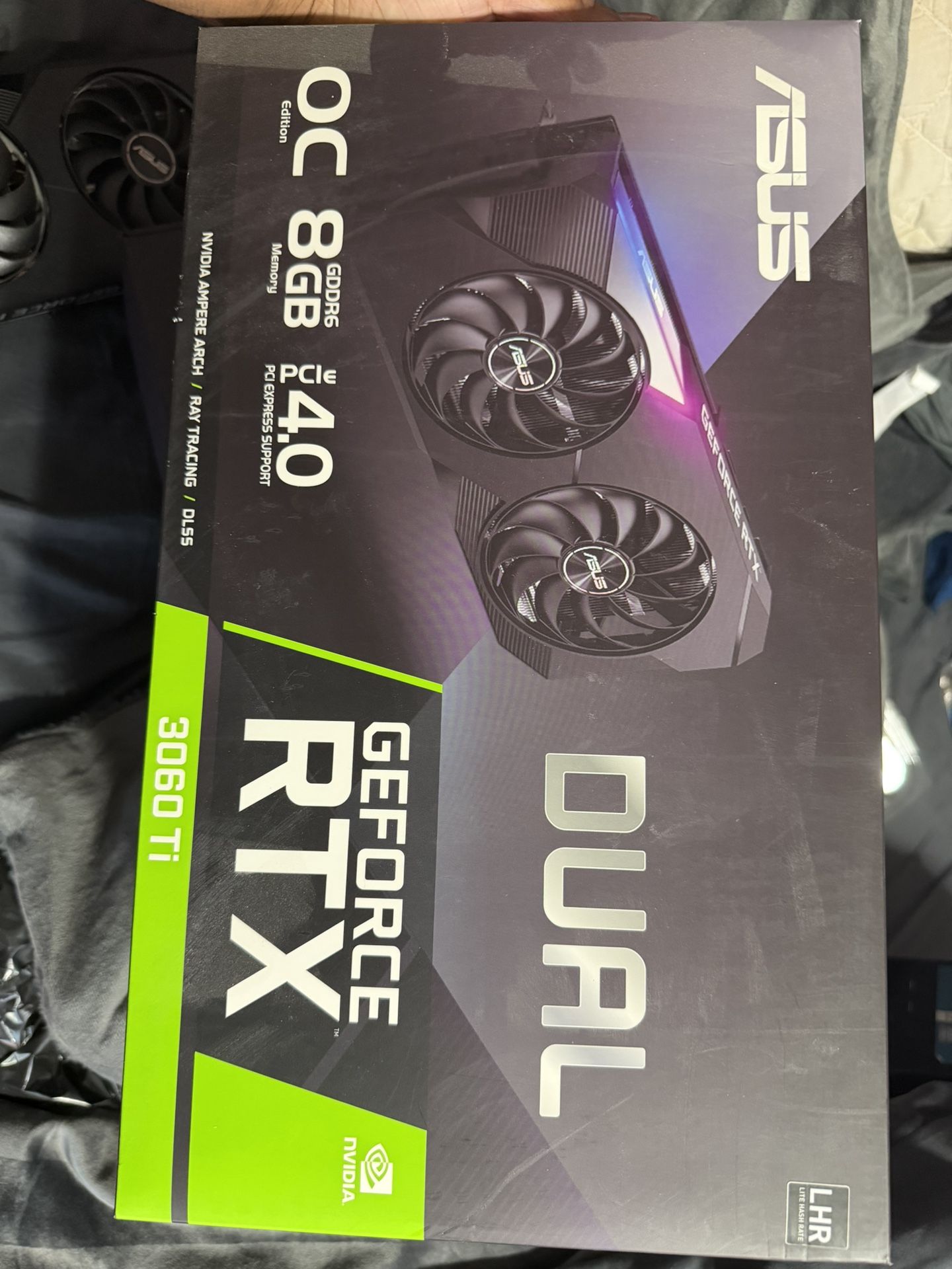 ASUS NVIDIA GeForce RTX 3060 Ti OC 8GB GDDR6 Graphics Card