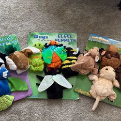 Vintage Caltoy Glove Puppets