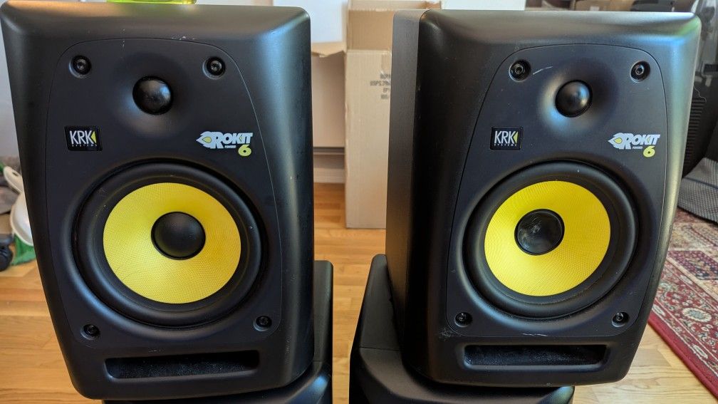 KRK Rokit 6 G2 Studio Monitors (Pair) – Great Sound