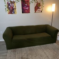 3 Cushion Seater Couch with cover up