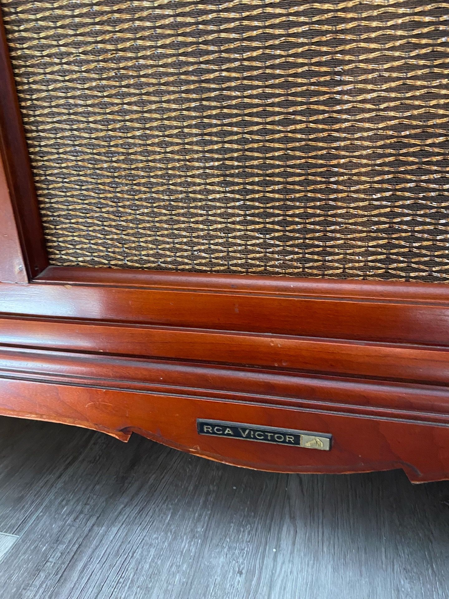 Vintage record player