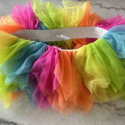 Rainbow Tutu For Halloween Or Festival Or Rave Or Party