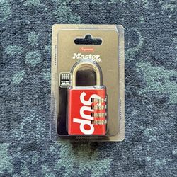 Red Supreme Master Lock