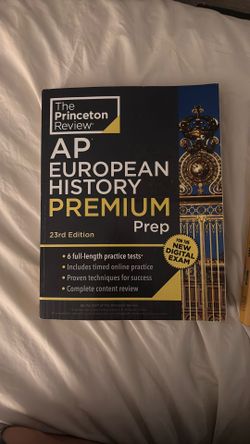 The Princeton review AP European History prep