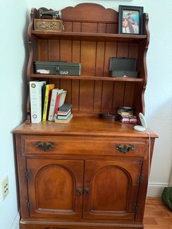 Wood cabinet vintage style high quality