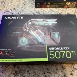 Gigabyte RTX 5070ti Gaming 16GB