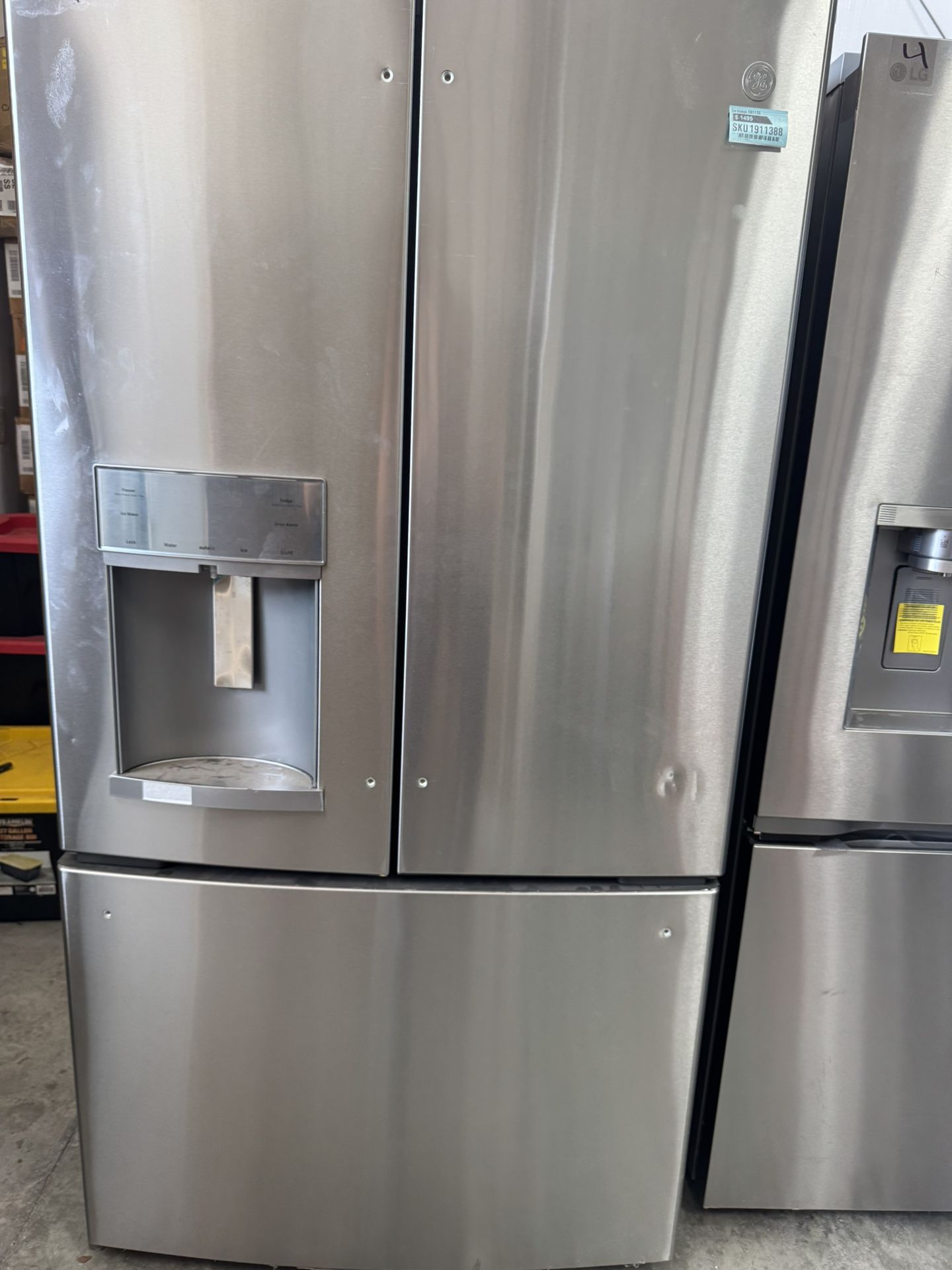 Open Box Refrigerator 