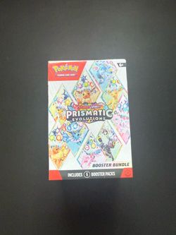 Prismatic Evolutions Booster Bundle