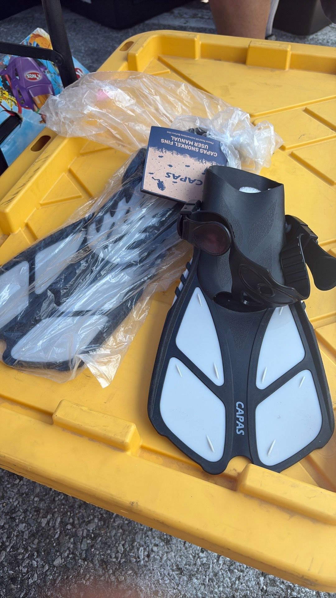 Capas Snorkel Fins