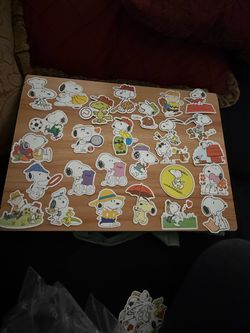 Peanuts “Snoopy” stickers lot