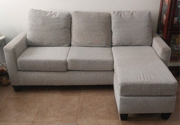 Grey Medium Size Sofa.