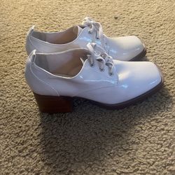 Beige Vintage Shoes For Women