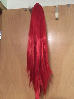 Halloween scarlet long wig