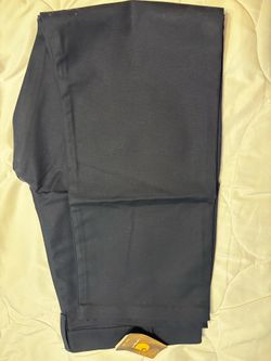 NWT Carhartt Canvas Work Pants - Men's Size 40x32 Navy Blue