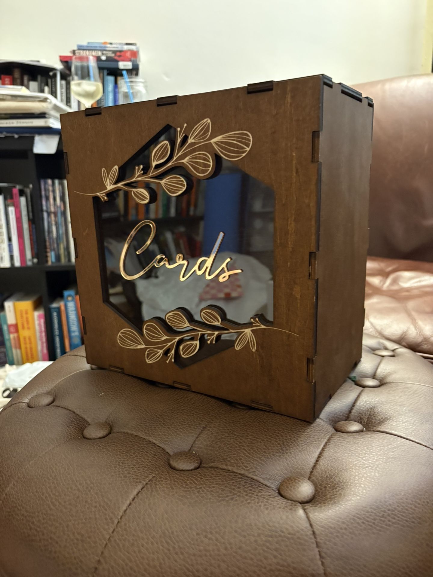 Wooden Card Box