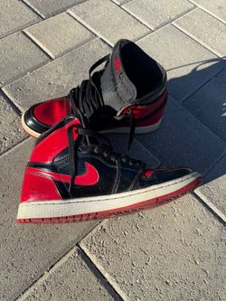 Nike Air Jordan 1 Retro High Patent Bred Size 9 Men’s 555088-063