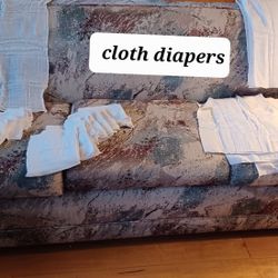 Cloth diapers. New, Inserts Sightly Used