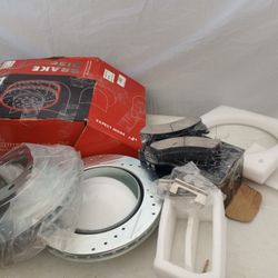 New A-premium read drilled rot & Brakes/ MC Sierra 2500 hd