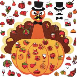 Halloween Thanksgiving DIY Felt Craft Decoration 