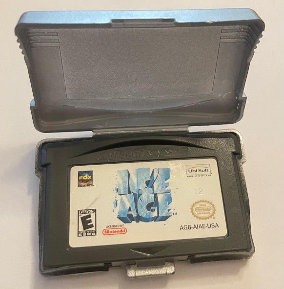 Ice Age Game Boy Advanced GBA 2002 Catridge With Box
