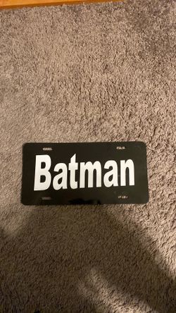 License plate