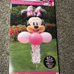 Disney Minnie Mouse Balloon Yard Sign Kit