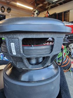 12inch Massive BOA 6krms 12kmax Custom Double Ported Box