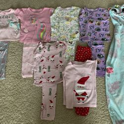 Girls Pajamas Size 5T 