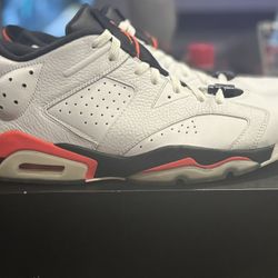 Jordan 6 Infrared White sz 12