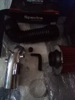 Brand new red,Chrome and black After market cold air intake for a better performance...