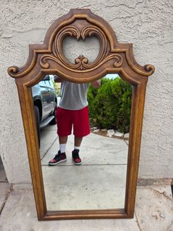 Vintage Wooden Mirror by
Carolina Mirror Corporation