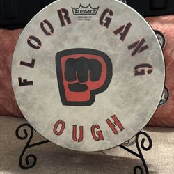 Custom PewDiePie Floor Gang Tambourine
