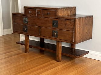 Ancient Japanese Style Counsel Table