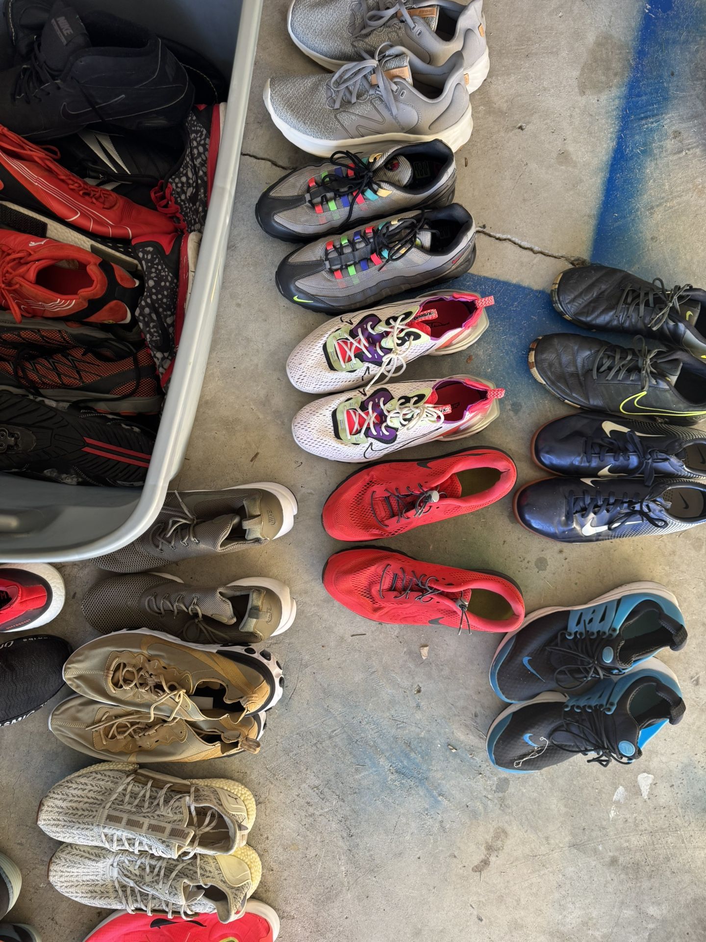 Nike, Adidas, K Swis