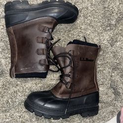 Men’s LL Bean Boots w/ Tumbled Leather size 7