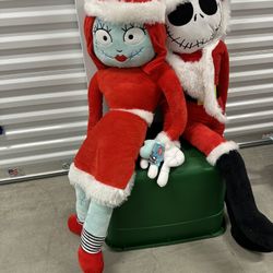 Nightmare Before Christmas Giant Plush Set