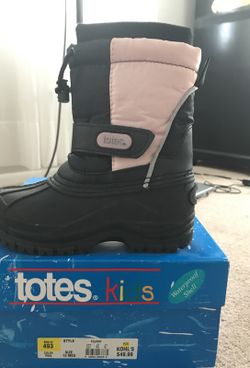 Kids waterproof boots size 13- new