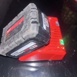Milwaukee M18 Battery + Charger